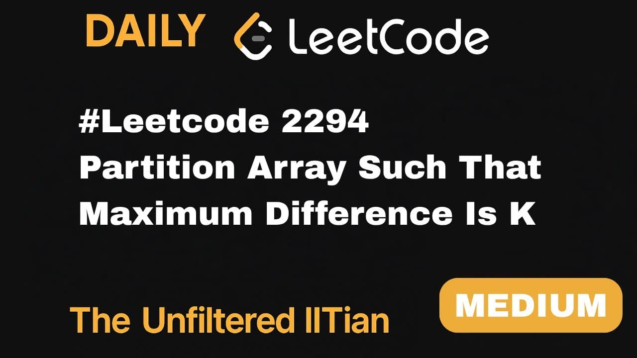 Leetcode Daily Problems playlist thumbnail
